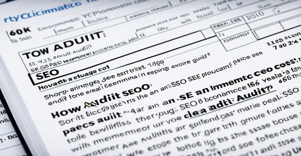 Combien coûte un audit seo : guide complet et transparent
