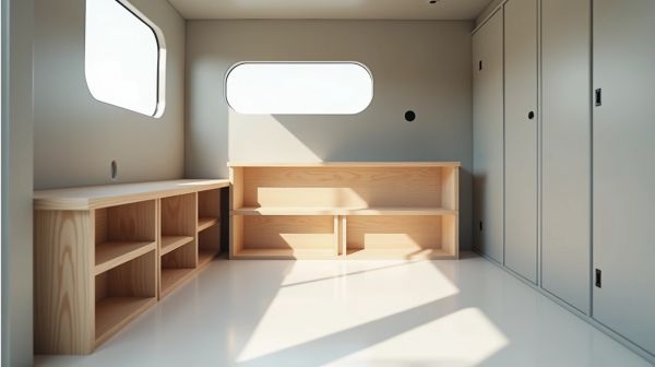 Un kit aménagement van qui optimise l'espace de manière ludique